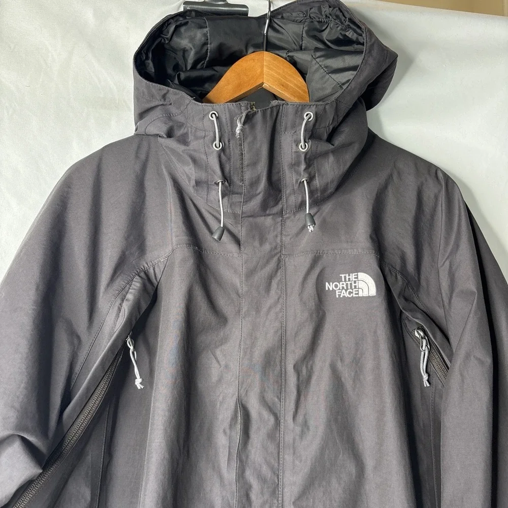 Vtg Y2K The North Face Gore-Tex Men's XL Mountain Jacket Gray Double Zipper